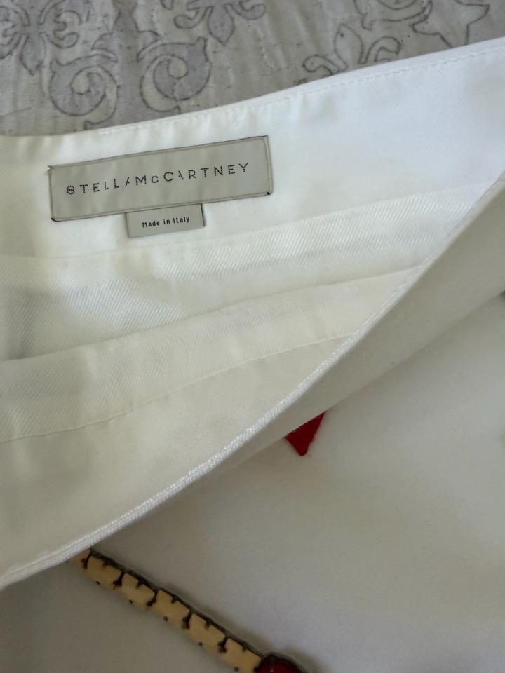 Белая юбка дек элемент - STELLA McCARTNEY