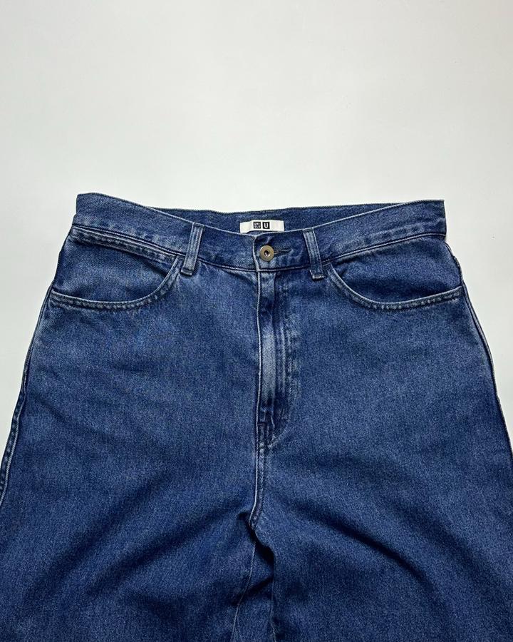 denim short by Uniqlo