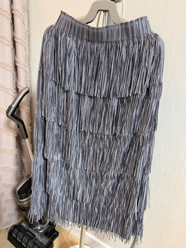 Юбка с бахрамой