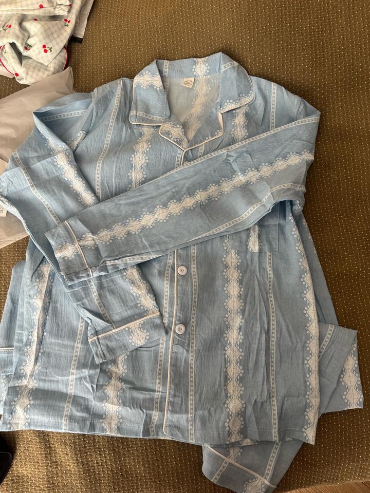 Пижама голубая