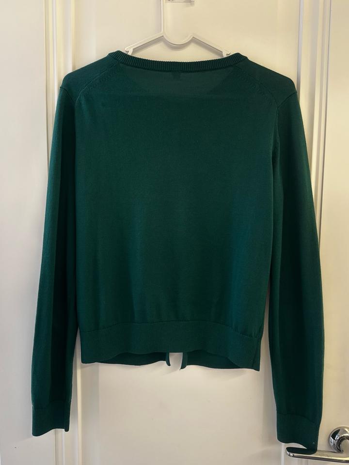 Зеленый кардиган Uniqlo