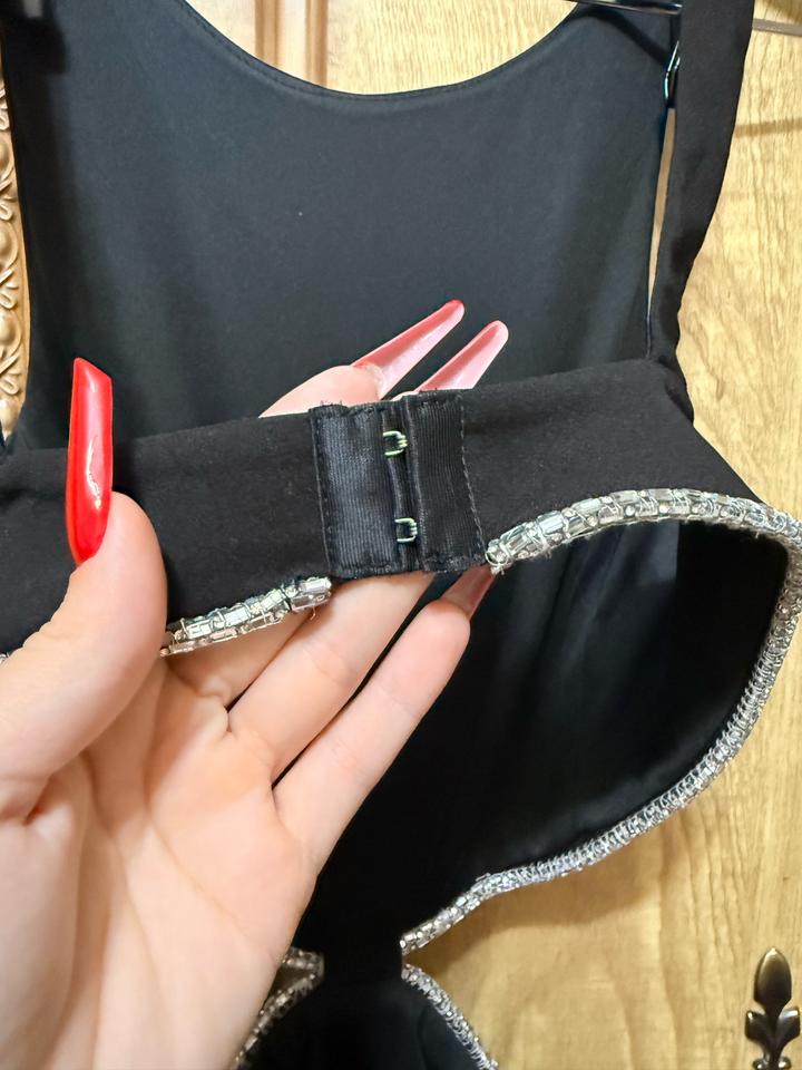 ZARA топ со стразами / вечерний топ