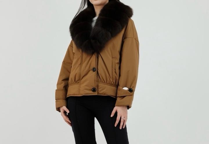 Демисезонная куртка оригинал RAFAELLO коричневый