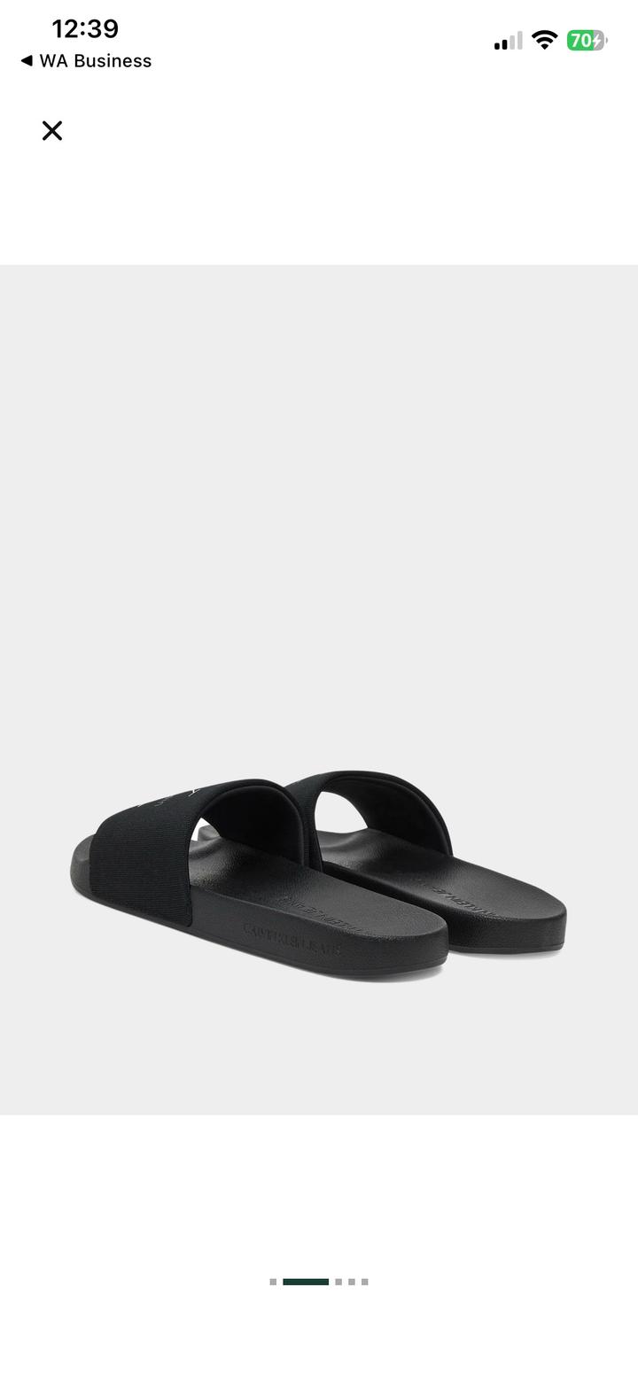 Мужские Шлепанцы Calvin Klein