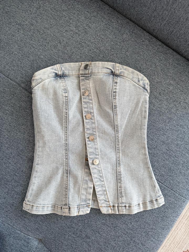 Джинсовый топ H&M