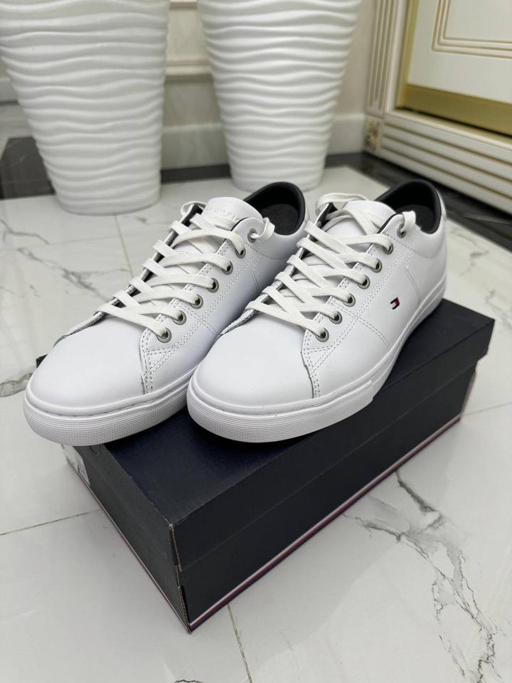 Мужские кеды Tommy Hilfiger 42 размер Натуральная кожа