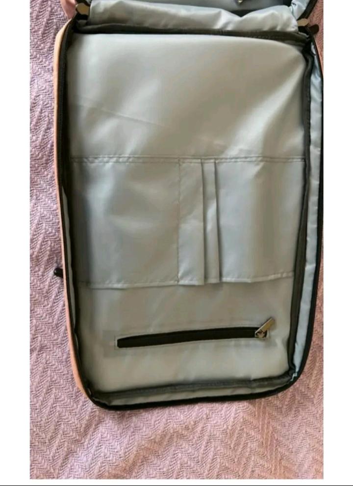 Розовый рюкзак 15,6