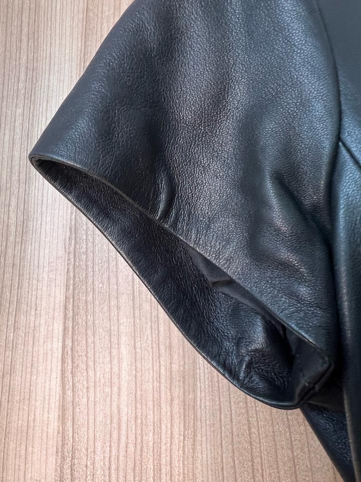 Кожаное платье Массимо Дутти