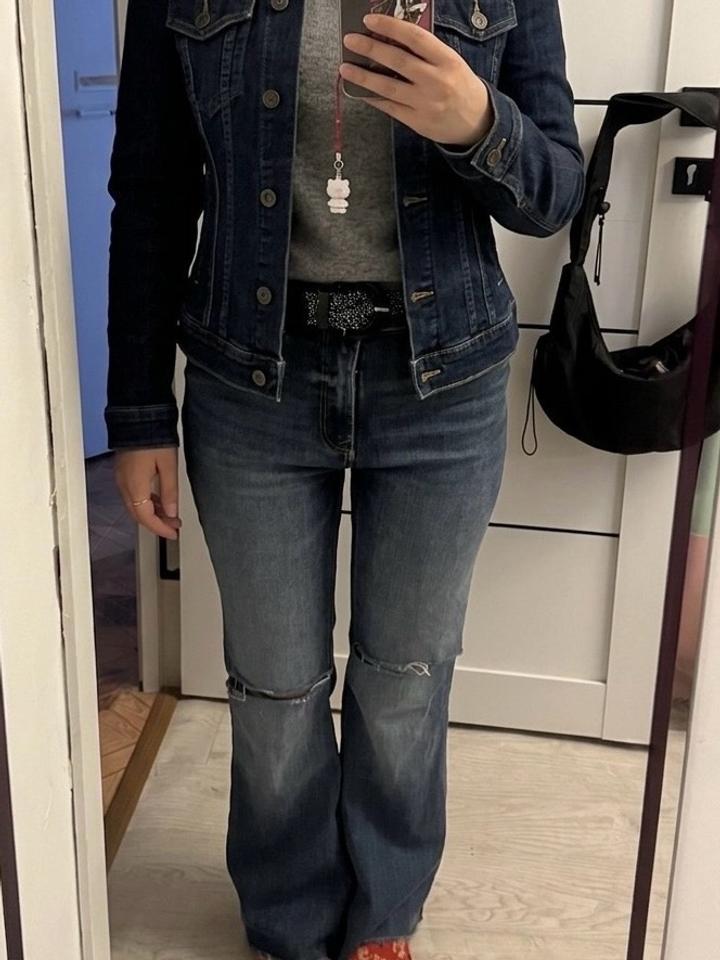 Джинсы рванки