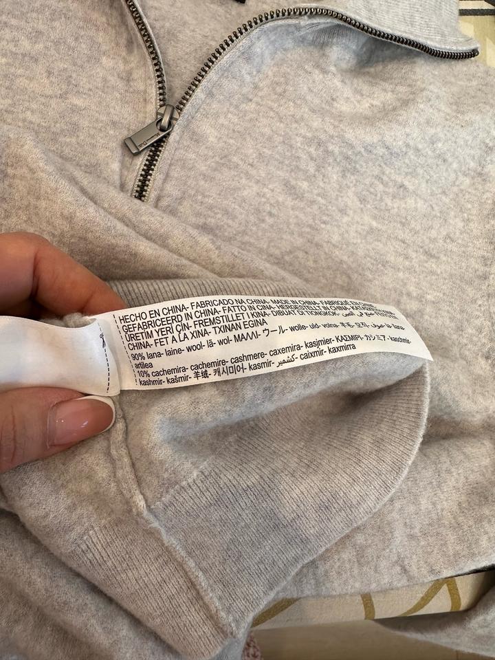 Кашемировой свитер Massimo dutti