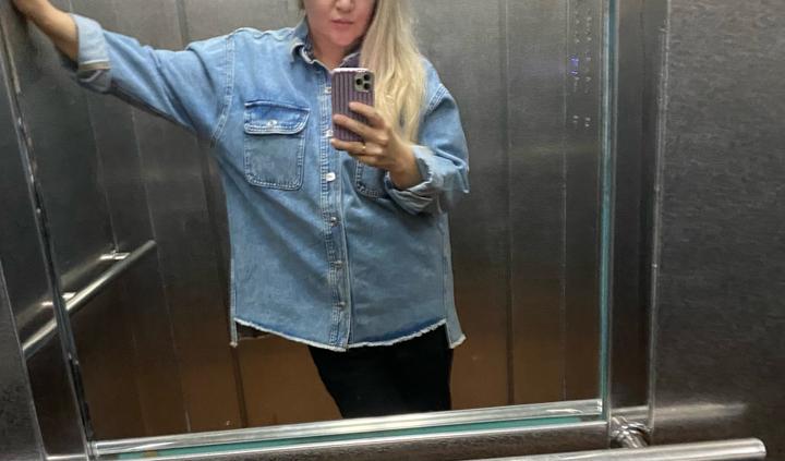 Джинсовая куртка Mango