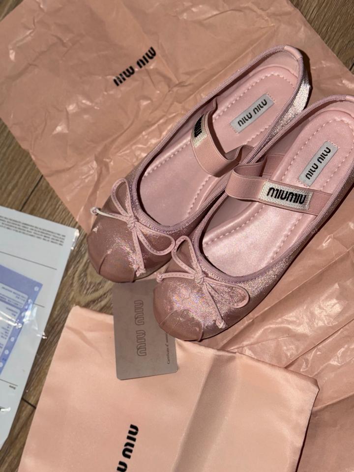 Балетки miu miu