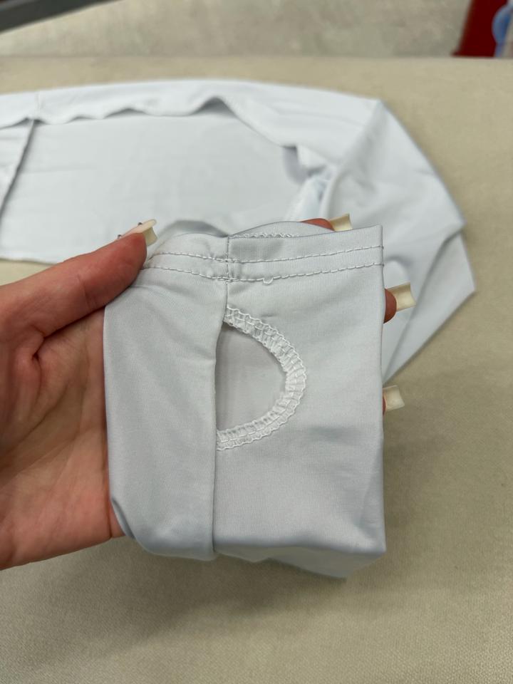 верх рукава для маек/топов