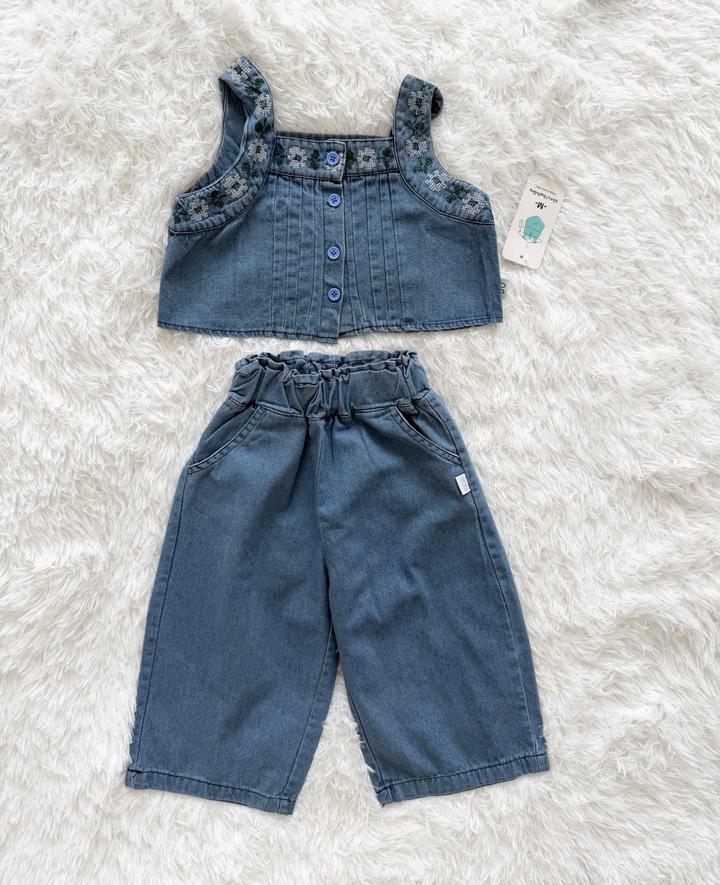 Двойка джинсовая новая