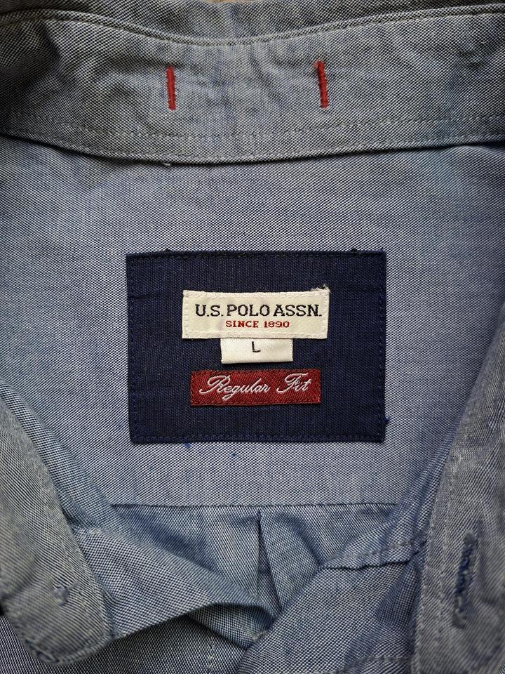 Мужская рубашка U.S. Polo Assn, размер L
