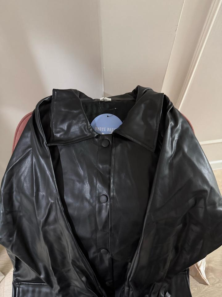 Тренч черный