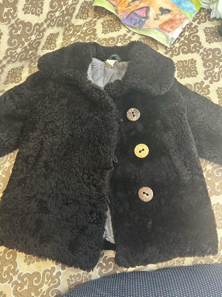 Шуба натуральная детская