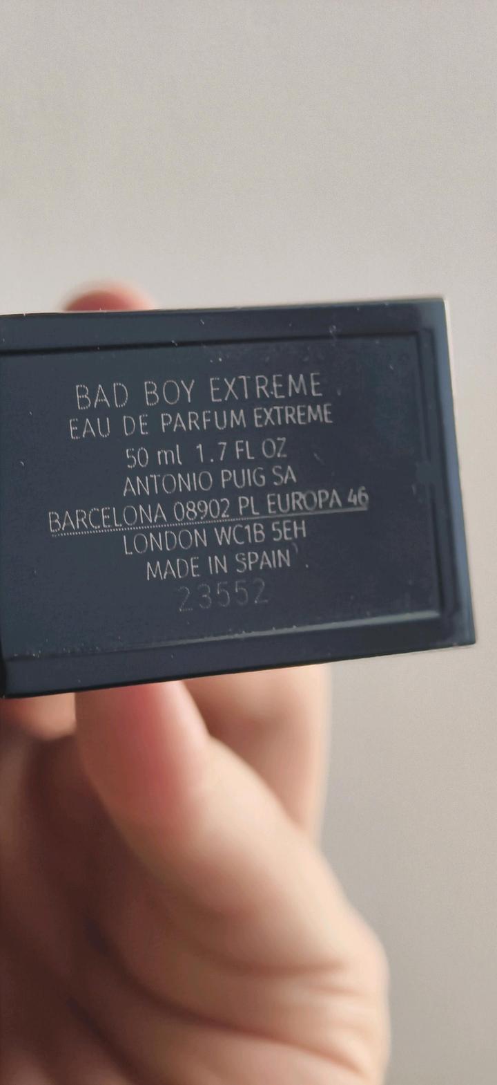 Carolina herrera bad boy Extreme