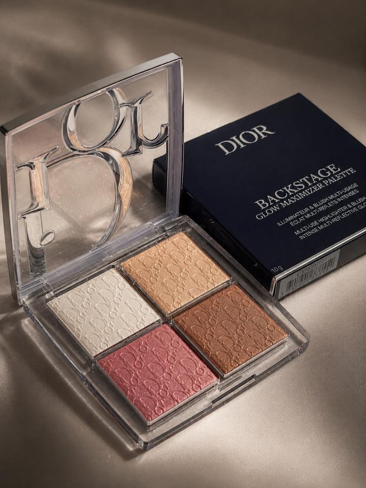Dior Backstage Glow Maximizer Palette — многофункциональная палетка для сияния