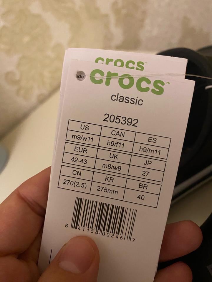 Crocs тапочки 40-41 р