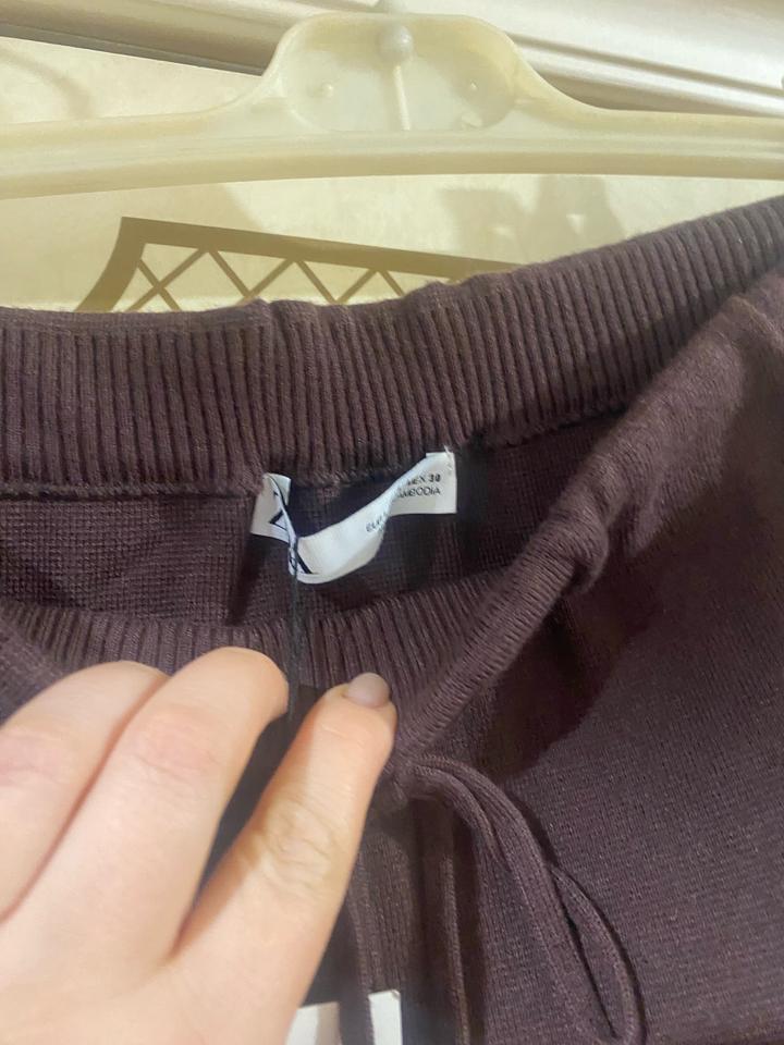 Трикотажная Zara юбка