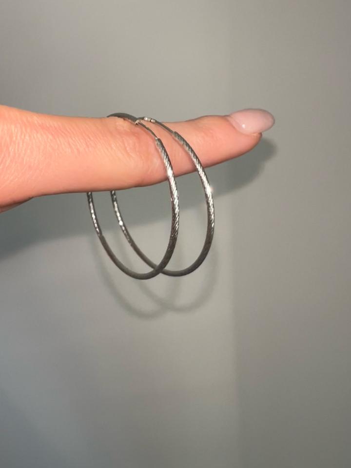 Серьги с алмазными гранями