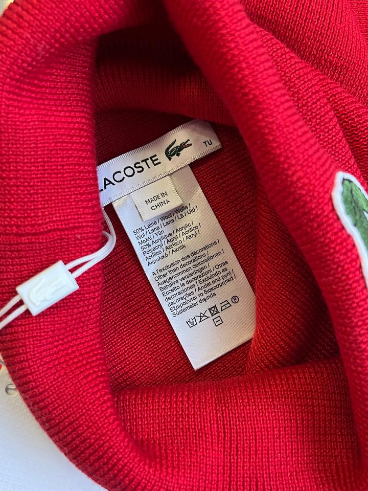 Новая оригинальная шапка Lacoste, с этикеткой