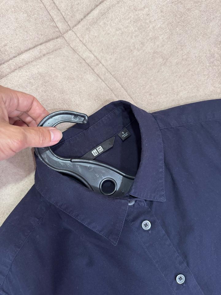 Рубашка из тонкого хлопка Uniqlo
