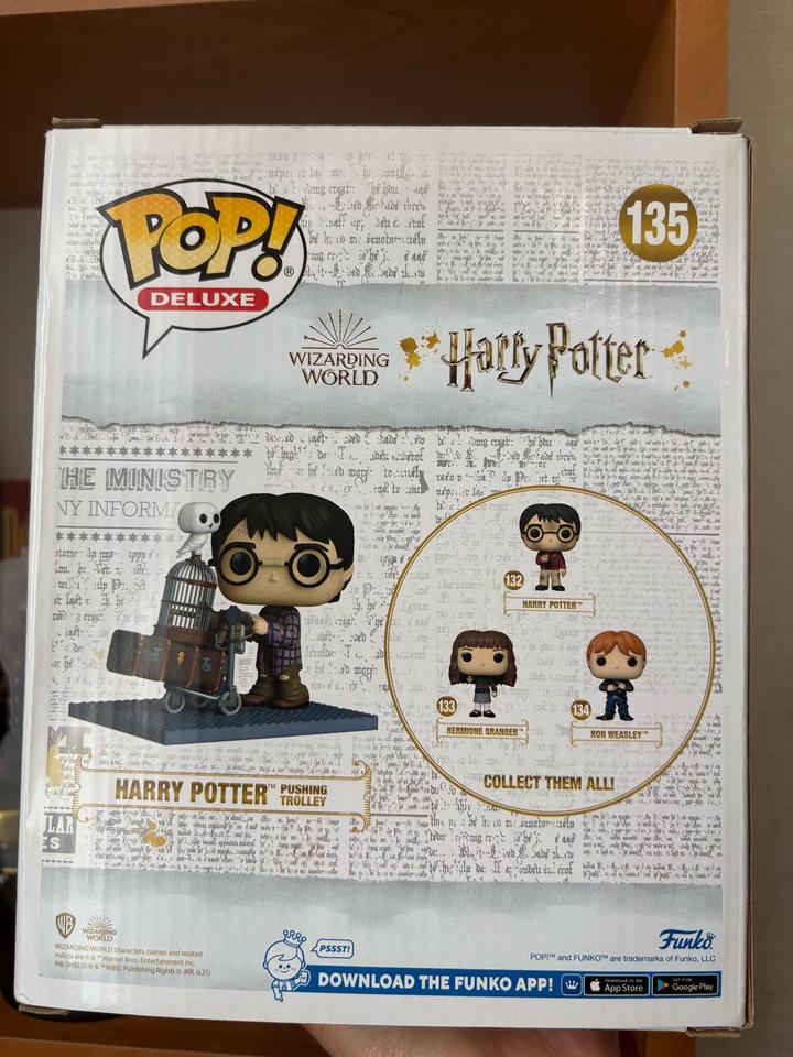 Funko pop фигурка редкий юбилейный новый Harry Potter Гарри поттер deluxe 135