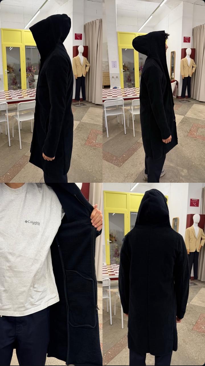 Japanese Brand × N4 SALT PAPER COTTON LONG CARDIGAN JACKET MADE IN JAPAN