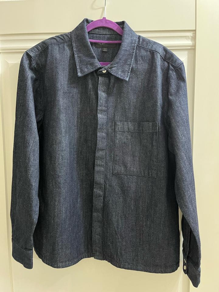 Рубашка джинсовая