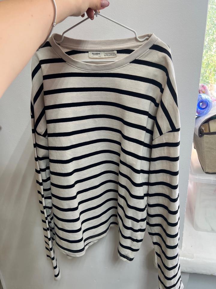 Pull bear базовый лонгслив xs-s