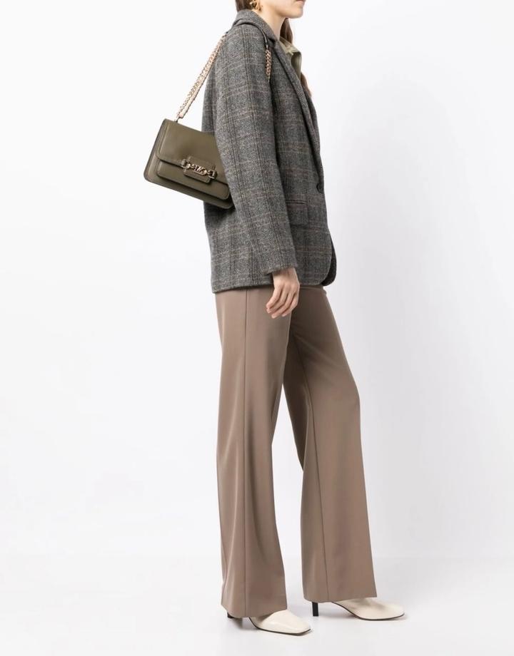 Сумка Michael Kors на плечо Heather с логотипом