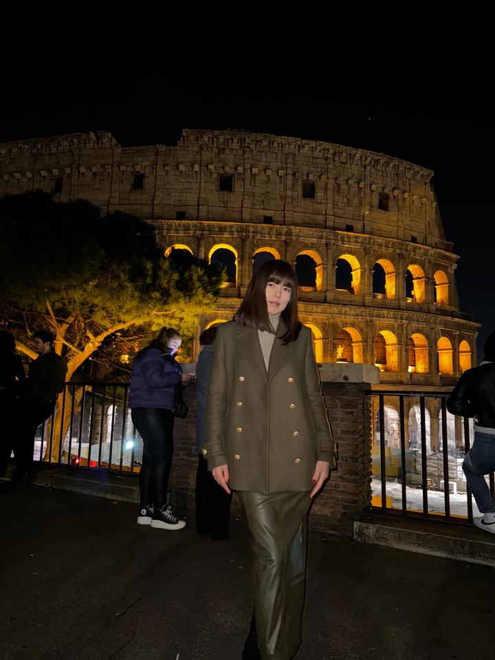 Кожаная юбка Zara