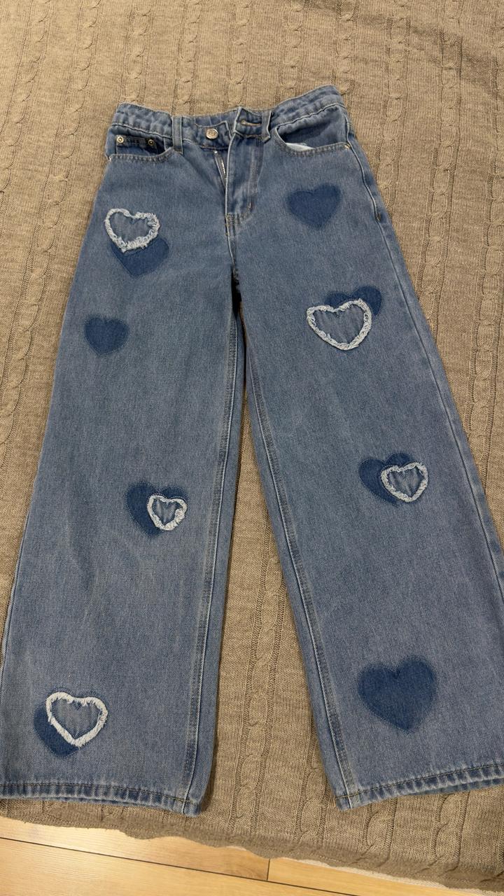 Стильные джинсы wide leg sela kids 💙