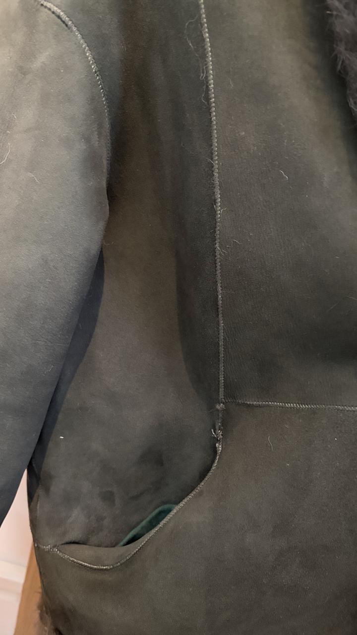 Двусторонняя шуба тиградо