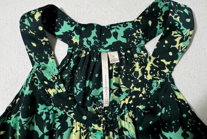 Винтажный топ блуза M (46 размер) летний без рукавов