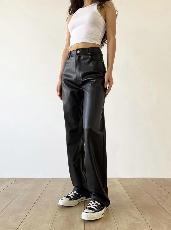 Кожаные брюки