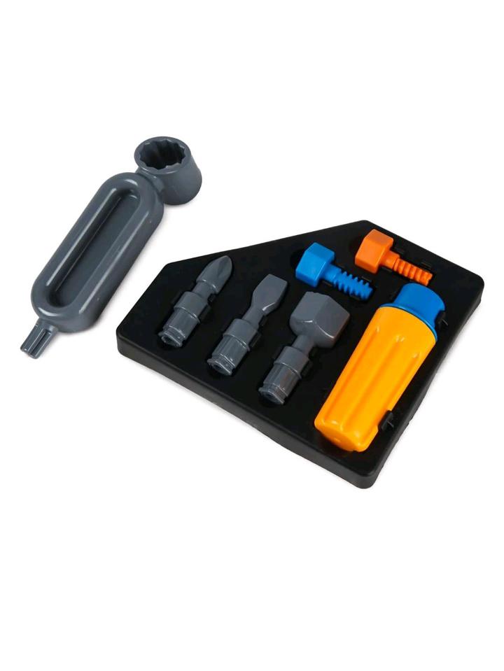 Вертолет конструктор с шуруповертом-двигателем