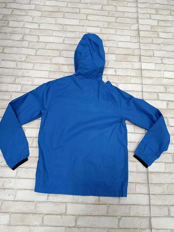 Мужская ветровка нейлон спорт синяя