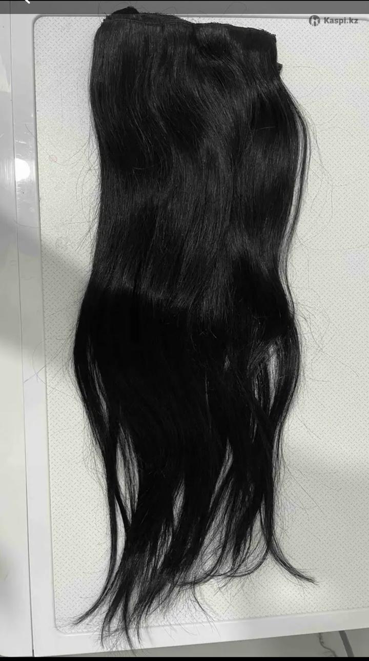 Натуральные волосы на заколках!