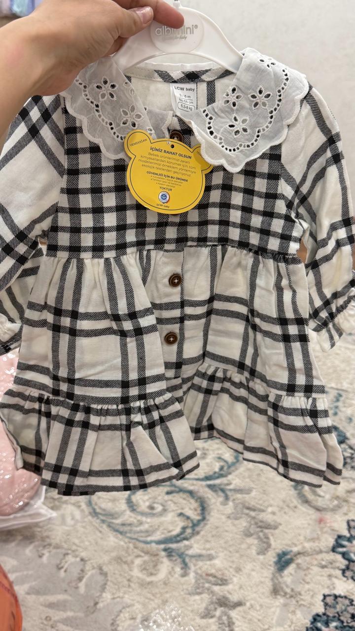 Платье на девочку 3-6мес