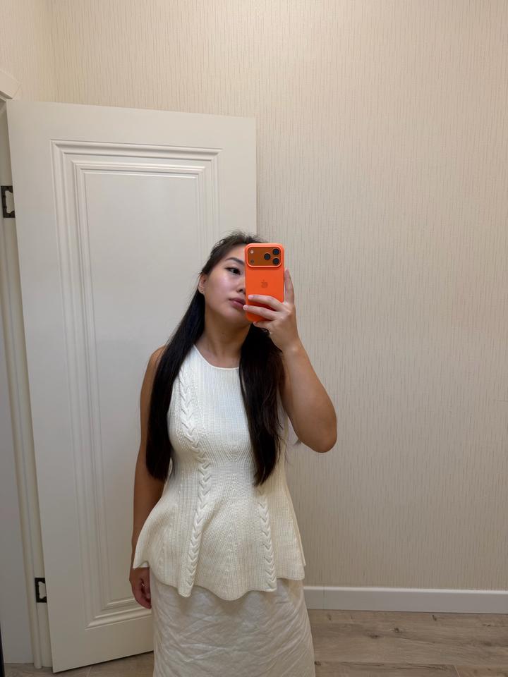Новая юбка из льна Zara