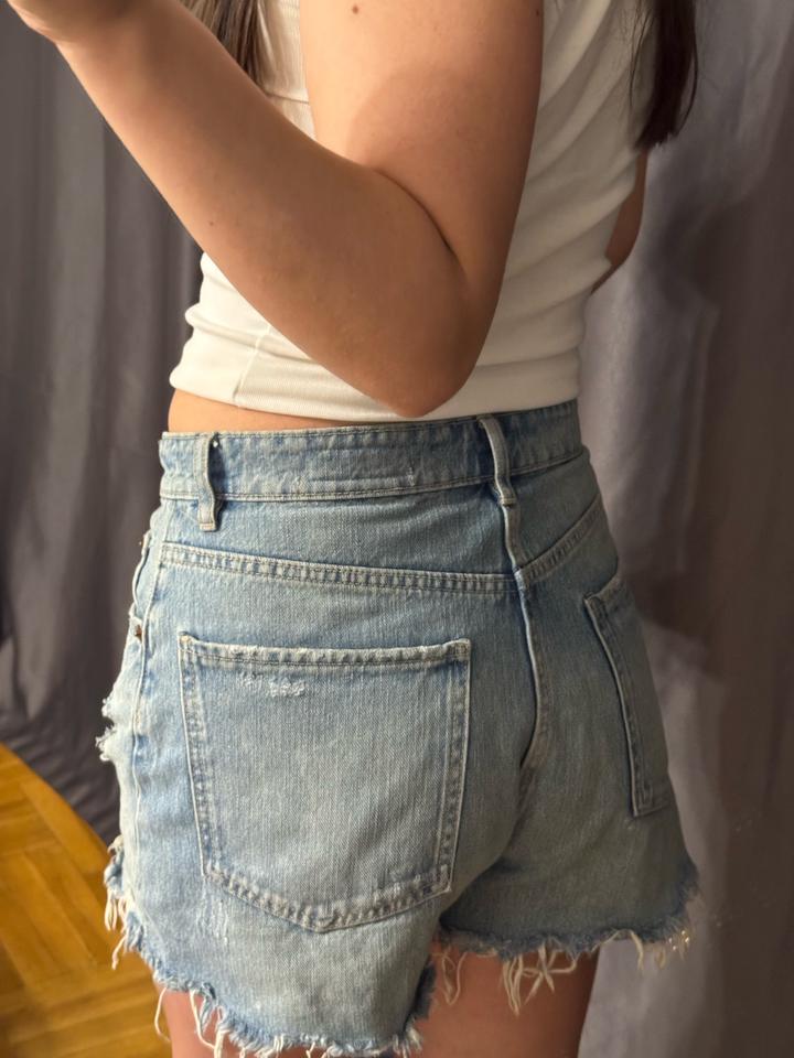 Джинсовые шорты Zara