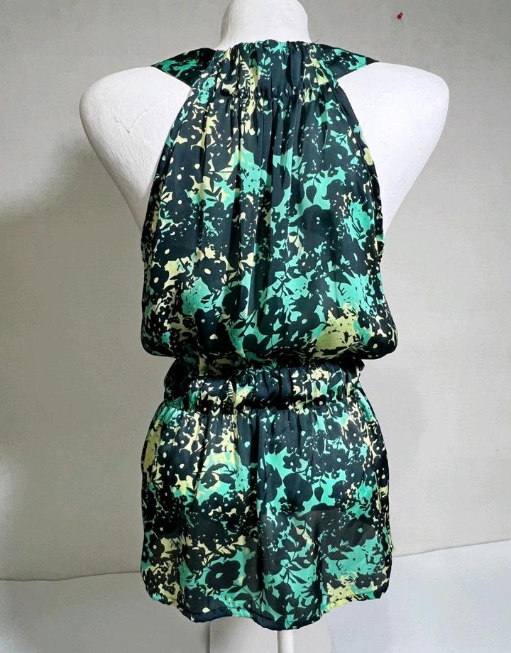 Винтажный топ блуза M (46 размер) летний без рукавов