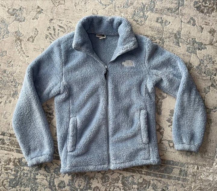 The north face меховая кофта