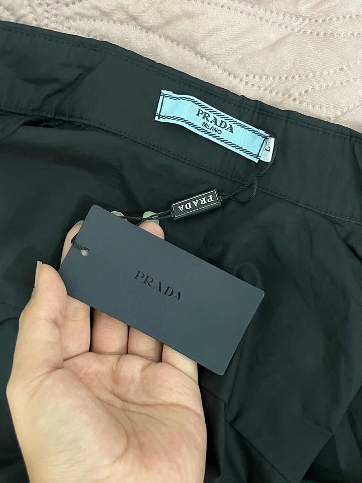черная рубашка Prada