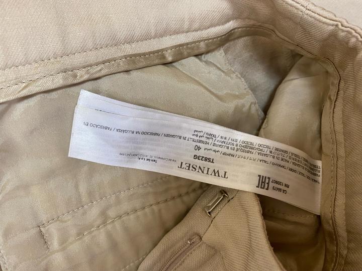 Льняные брюки twin set