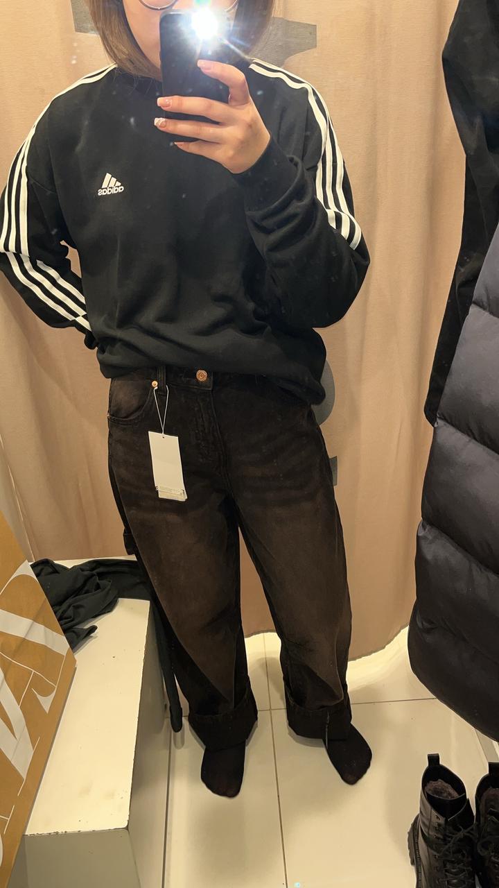 джинсы багги baggy jeans bershka