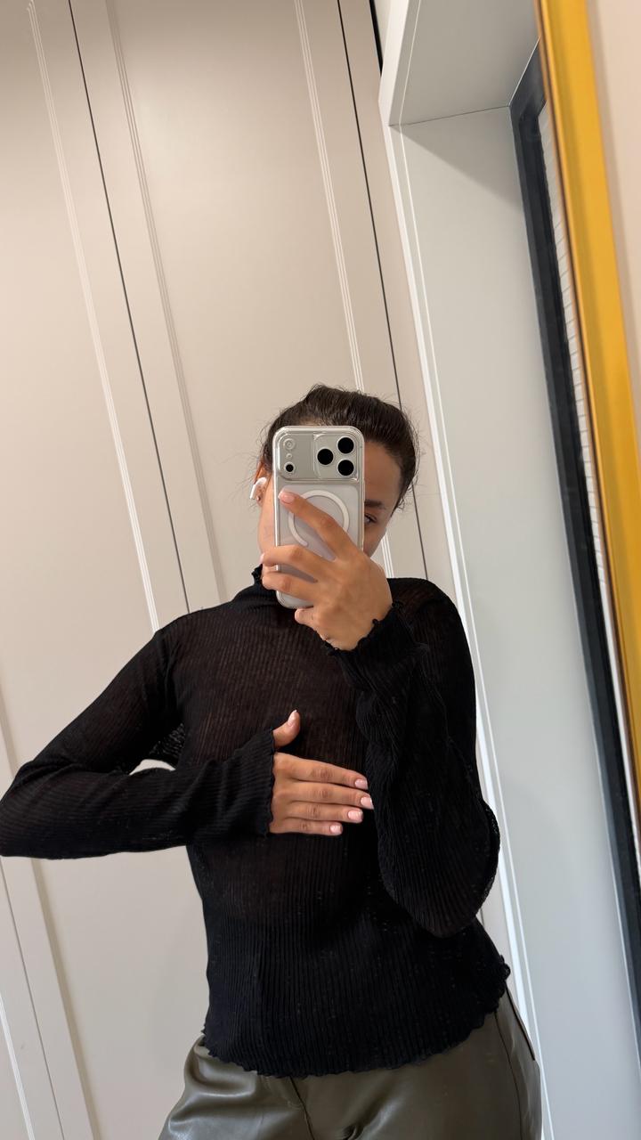 Полупрозрачная кофта (водолазка) ZARA